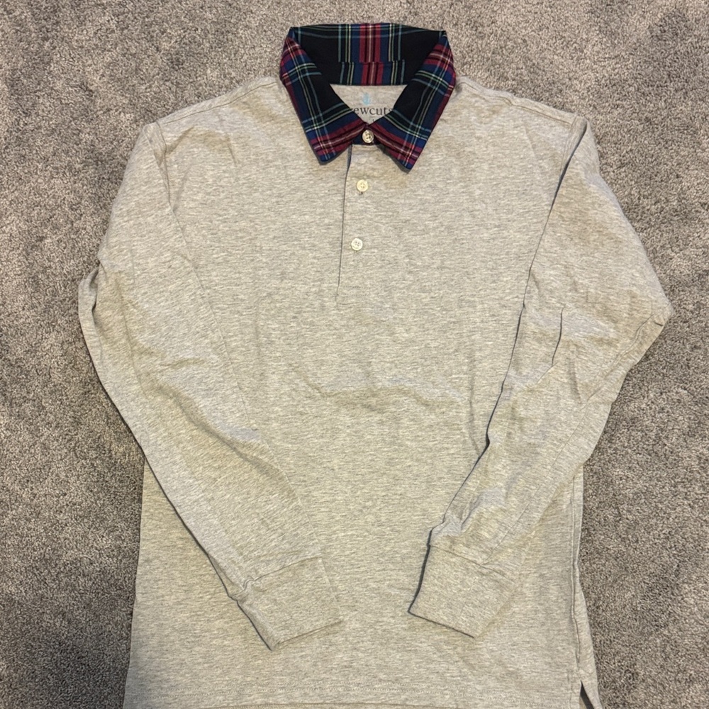 Crewcuts sz12-14 (XL) Long Sleeve Shirt with Plaid Collar
